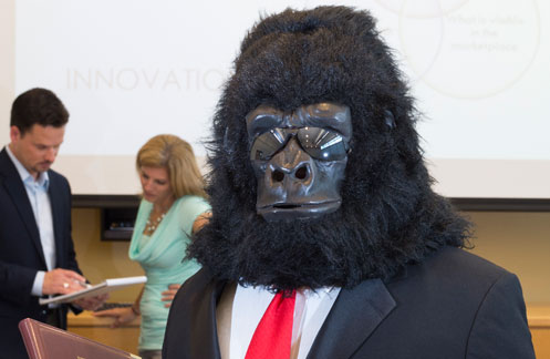 Pittstate's Gus the Gorilla